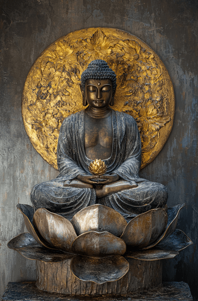 Meditasyon Yapan Buda