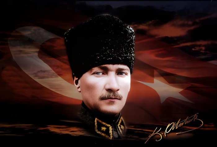 Ataturk Ve Bayrak