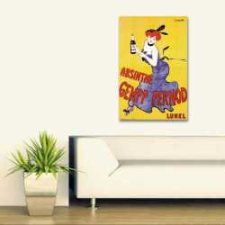 Absinthe Gempp Perdon Retro Kanvas Tablo - 