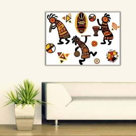 Africanian Womens Kanvas Tablo 4 - 