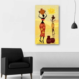 Afrika Kadınları Tablosu 4 - 