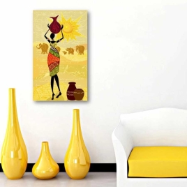 Afrika Kadınları Tablosu 3 - 