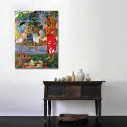 Afrikalı Kadınlar Kanvas Tablo - 