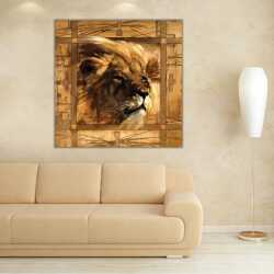 Aslan Kanvas Tablo - 