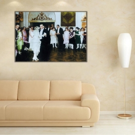 Atatürk Vals Ederken Kanvas Tablo - 