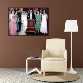 Atatürk ve Demokrasi Kadınları Kanvas Tablo - 