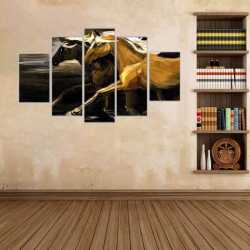 Atlar Kanvas Tablo - 