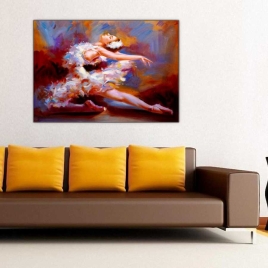 Balerin Kadın Tablosu - 