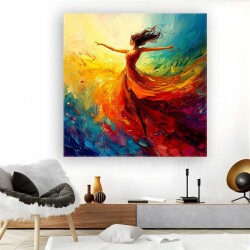 Balerin Kanvas Tablo 1 - 