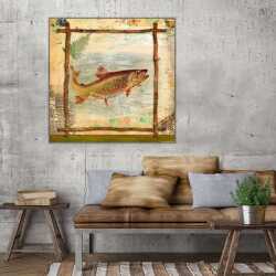 Balık Kanvas Tablo - 