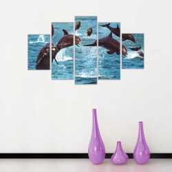 Balinalar Kanvas Tablo - 