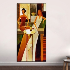 Barda Akşam II Kanvas Tablo - 