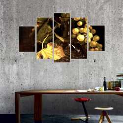 Beyaz Üzüm Kanvas Tablo - 