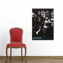 Billie Holiday Kanvas Tablo - 