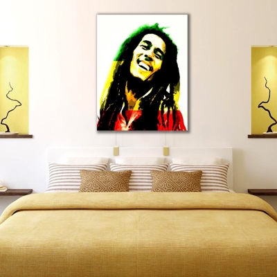 Bob Marley Kanvas Tablo