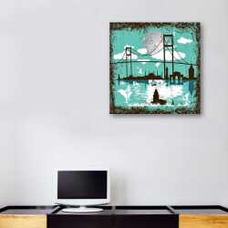 Boğaz Köprüsü Resim Çizimi TAblo - 