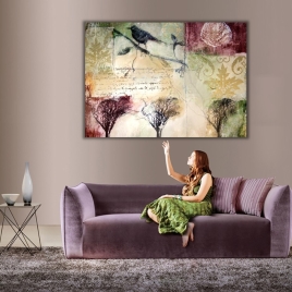 Börtü Böcek Kanvas Tablo - 