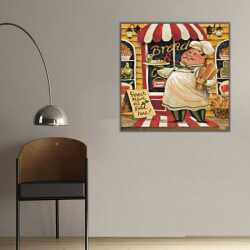 Bread Restourant Kanvas Tablo - 