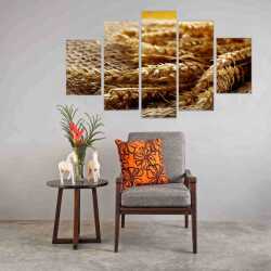 Buğday Başakları Kanvas Tablo - 