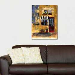 Butik Otel ve Kafe Kanvas Tablo - 