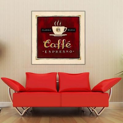 Caffe Espresso Kanvas Tablo
