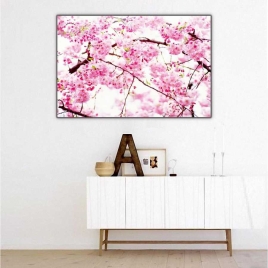 Çiçek Açan Ağaç Tablosu - 