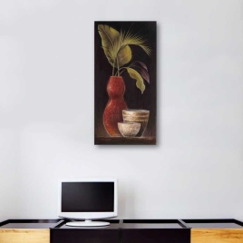 Kanvas Çiçek Tablosu - 