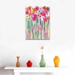 Çiçekler Kanvas Tablo - 