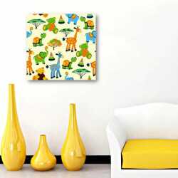 Çocuk Odası için Çeşitli Hayvanlar Tablo - 