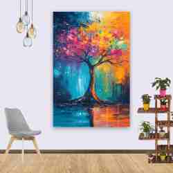 Color of the Wood Kanvas Tablo - 1