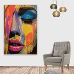 Color Of Women Kanvas Tablo - 1
