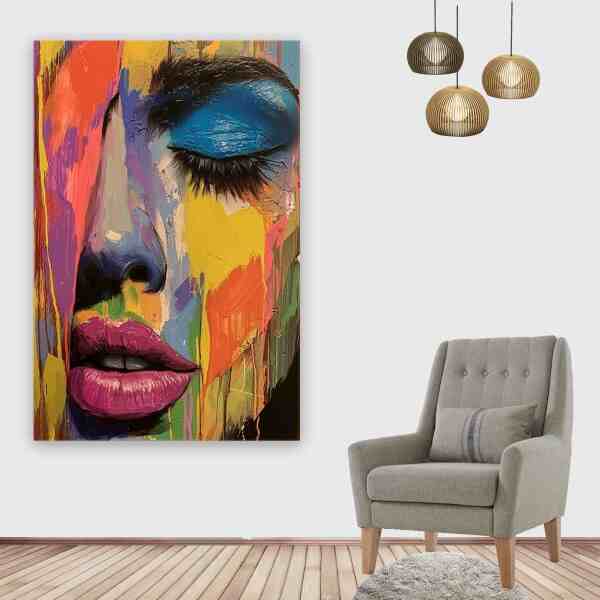 Color Of Women Kanvas Tablo - 1