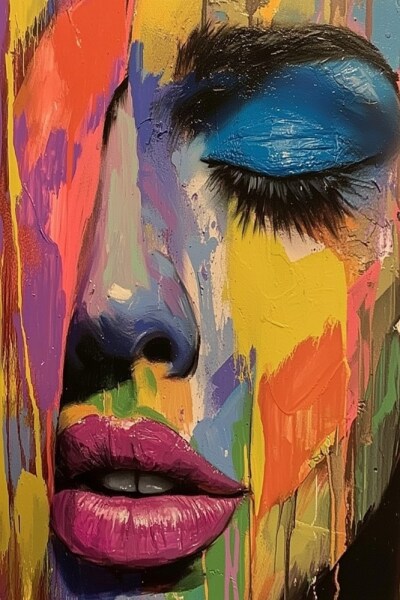 Color Of Women Kanvas Tablo - 2