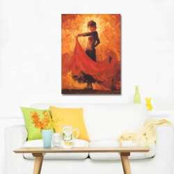 Dancing Women Kanvas Tablo - 
