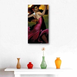 Dans Eden Kadın Tablosu - 