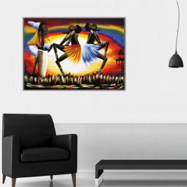 Dans ve Müzik Kanvas Tablo - 