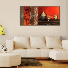 Dekoratif Eşyalar Panoramik Kanvas Tablo - 