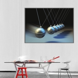 Denge Topları Kanvas Tablo - 