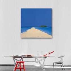 Deniz Kıyısı Kanvas Tablo - 