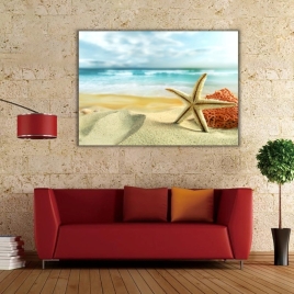 Deniz Yıldızı Kanvas Tablo - 