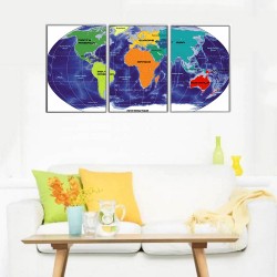 Dünya Haritası Tablosu - Thumbnail