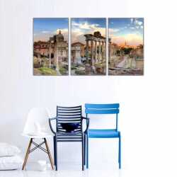 Efes Antik Kenti Parçalı Kanvas Tablo 1 - 