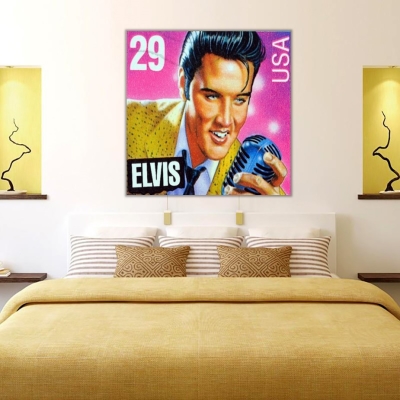 Elvis Presley PopArt Kanvas Tablo