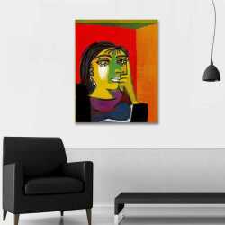 Endişe ve Bekleyiz Kanvas Tablo - 