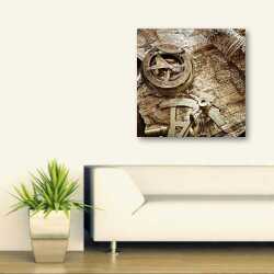 Eski Harita ve Pusula Tablosu - 