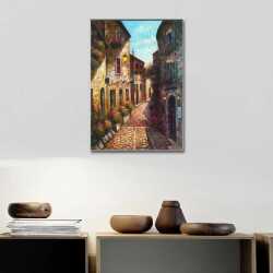 Eski Semt Sokakları Kanvas Tablo - 