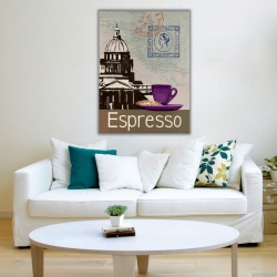 Espresso Kanvas Tablo - Thumbnail