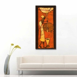 Etnik Afrika Kadınları Panoramik Tablo 2 - 