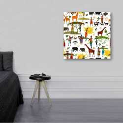 Etnik Afrika Tablo - 