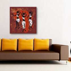 Etnik Dansçı Kadınlar Tablo - 